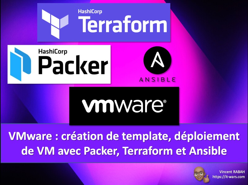 Infrastructure as code packer terraform ansible vmware vsphere devops